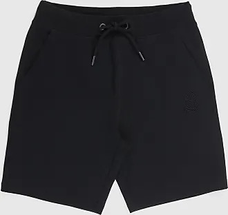 MENS OUTLINE BLACK SWEAT SHORTS | PSYCHO BUNNY