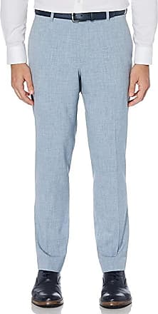 Mens Twill Flat Front Suit Pant  Perry Ellis