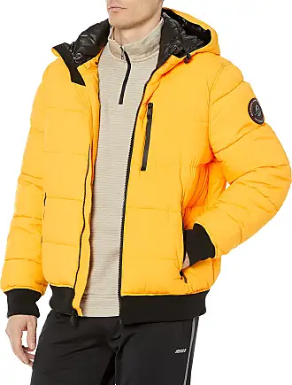 Nautica Men's Stretch Puffer Performance Jacket Water Resistant | F44
