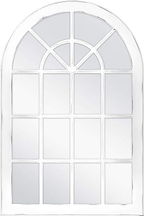 MCS Moroccan Arched Windowpane Wall Mirror