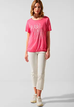 Damen-T-Shirts in Rosa von One Street Stylight 