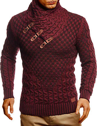 Chaps Men's & Big Men's Twist Textured Shawl Collar Sweater 