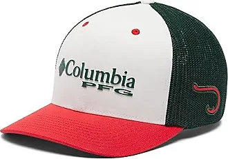  Columbia Unisex PFG Logo Mesh Ball Cap, Dusty Orange