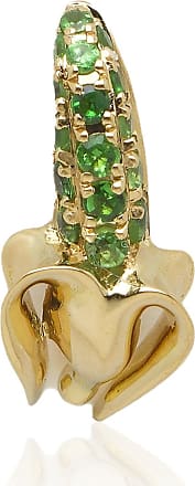 - Moda Operandi Womens Tsavorite Ant 18K Gold Single Earring Moda Operandi Women Accessories Jewelry Earrings Studs Gifts For Her 