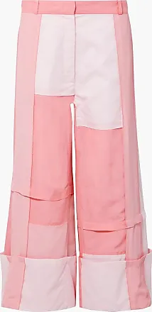 Polyester Plain Ladies Pink Palazzo Pants, Waist Size: L,XL at Rs