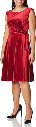 Tahari by ASL Womens Fit and Flare, Ruby, 22W