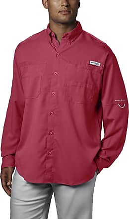 Columbia Men's PFG Cast Graphic T-Shirt Big - 3X - Sunset Red