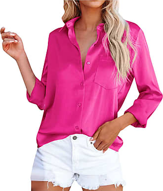 Isle of mine Oversized blouse roze casual uitstraling Mode Blouses Oversized blouses 