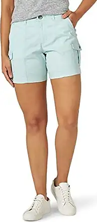 Women Combat Chino Cargo Shorts Knee Length Elastic Holiday Pants Plus Size  6-26 