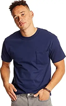 Men's Blue Hanes T-Shirts: 95 Items in Stock