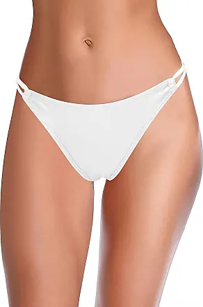  SHEKINI Women's Bikini Bottom Twist Front Cheeky