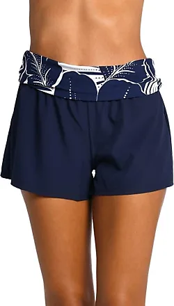 Women's Swim Shorts With Pockets High Waisted Tummy Control Swimsuit  Bathing Beach Board Biker Shorts Active Pants