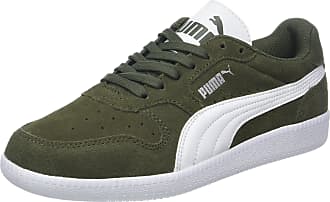 puma shoes army green
