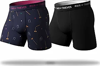 Pair of Thieves Super Fit Men's Pattern Boxer Briefs, 3 Pack Underwear, AMZ  Exclusive : : Clothing, Shoes & Accessories