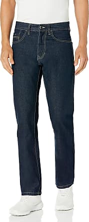 Southpole Mens Pants Long in Thick Bull Twill Fabric and Straight Fit 