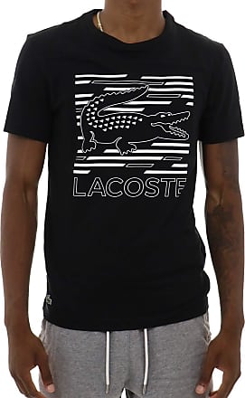 black lacoste shirt