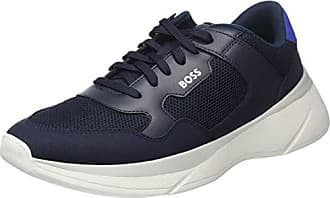 Chaussures sport homme Hugo Boss bleues avec logo · Mode homme