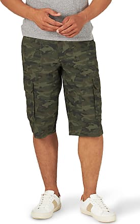 Mens Shorts Aspesi Shorts Save 16% Aspesi Cotton Camouflage-print Cargo Shorts in Green for Men 