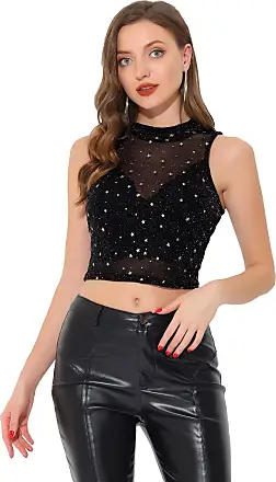MakeMeChic Women's Faux PU Leather Sleeveless Spaghetti Strap Cami Bodysuit  Top : : Clothing, Shoes & Accessories