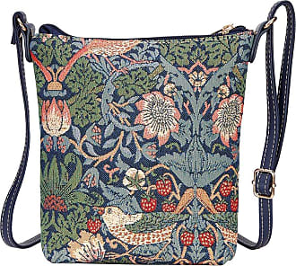 Signare Tapestry Small Crossbody Bag Sling Bag for Women with Navy Blue Sea  Shell Design (SLING-SHELL)