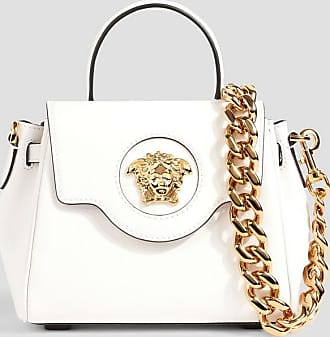 Buy Versace La Medusa Chain-detail Shoulder Bag - Pink At 29% Off