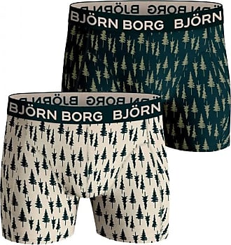 Bjorn Borg Mens 2021 Anchor Sammy 2 Pack Stretch Boxer Briefs 