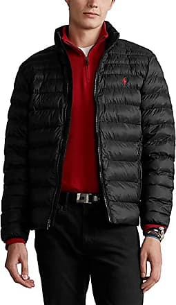 Jacket in Black for Men Polo Ralph Lauren Relaxed Fit Quilted Hybrid Sweat Mens Clothing Jackets Casual jackets 