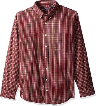 $54 NWT MSRP Mens Arrow Long Sleeve Button Down Collar Plaid Shirt - $65 