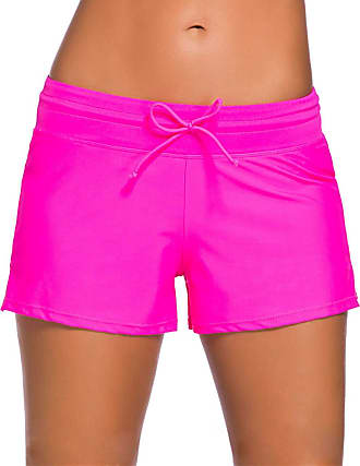 Hot Tuna Caribbean Board Shorts Ladies Womens Bottoms Summerwear Beachwear Purple UK 6 XX-Small 