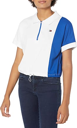 Blue Core Navy Tommy Hilfiger Womens Chiara Polo Shirt Large