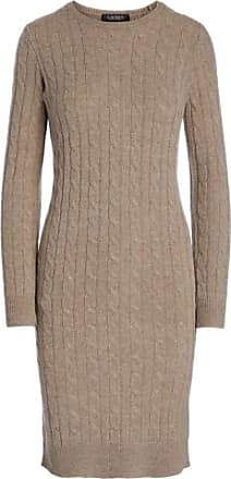 Ralph Lauren Fille Vêtements Robes Pulls Robe-pull rayée à col roulé en laine 