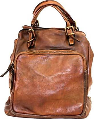 BZNA Bag Richie moro Braun Backpacker Designer Rucksack Damenhandtasche Tasche