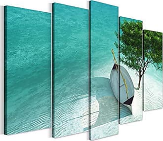 Glas-Bild Wandbilder Druck auf Glas 125x50 Deko Landschaften Nordlicht