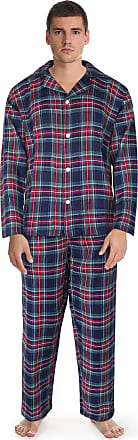 Fruit of the Loom Men's Flannel Pajama, 2 Piece Set