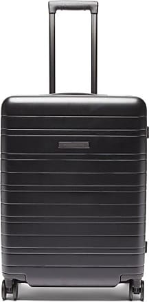 Tripp Denim/Black 'Bold Leaf' Medium 4 Wheel Suitcase 62L Brand New 
