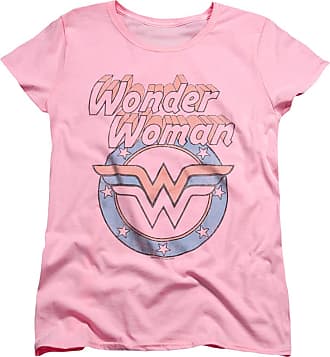Wonder Woman Movie NEW LASSO LOGO Licensed Juniors V-Neck Tee Shirt 