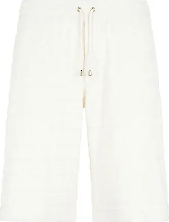 Drawstring linen bermuda shorts - Men