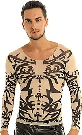 iEFiEL Haut Thermique Homme T-Shirt sous-Pull à Manches Longues sous-vêtement