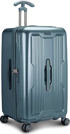 Bell Weather Large Checked Luggage Suitcase with 4 Spinner Wheels –  Traveler's Choice