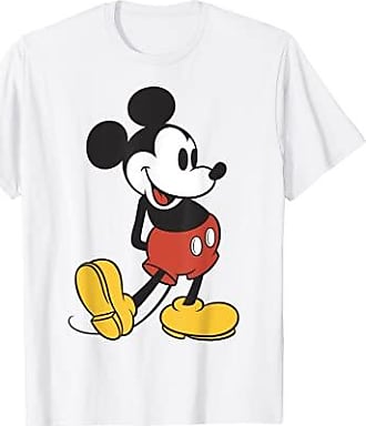 S-XL Adventure Mickey Mouse Disney Vintage Damen Lizenz T-Shirt 