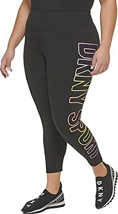 DKNY Cotton leggings girl black 