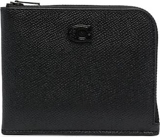 Coach Black/Khaki Trifold Origami Coin Wallet