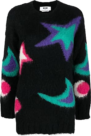 Oversized Intarsia Knit Sweater