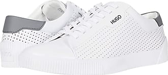 hugo boss mens white sneakers