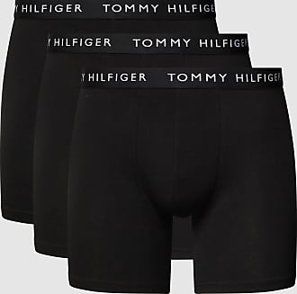 Tommy Hilfiger Trunks mit Brand-Schriftzug in Schwarz für Herren Herren Bekleidung Unterwäsche Boxershorts 