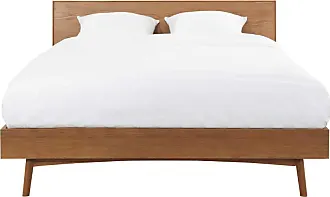 Cama de madera maciza, cabecero y base, válido colchón 150 x 190 cm