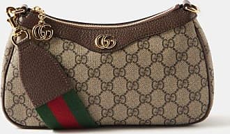 Gucci Web-stripe Canvas And Leather Tote Bag In Cream Multi
