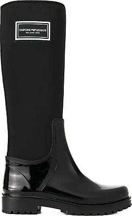 emporio armani rain boots