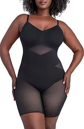 Honeylove Superpower Mid Thigh Bodysuit In Runway