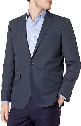 Men's 4 Button Shiny Shadow Strips High Fashion Suit w/ Vest & Pants 2915 R.Blue 